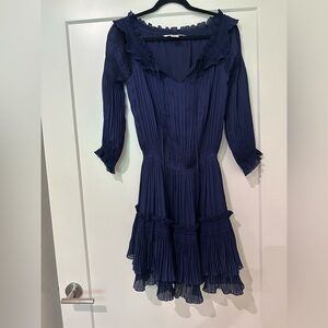Diane Von Furstenberg Navy Blue Dress